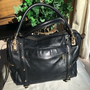 🌟 50% OFF!!! Rebecca Minkoff black leather handbag